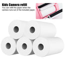 10rolls Refill Printing Paper for Kids Camera Smooth Thermal Instant Print Paper