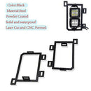 LED Fog Light Front-Hidden Bumper Mounting Brackets for Dodge Ram 1500 2013