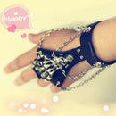 Rock Bracelet Alloy Dead Leather Skeleton Custom Accessory Fashion Halloween
