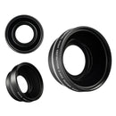 52mm Digital HD 0.45X Super Wide Angle Macro Lens for Canon Nikon Sony PentEB3C