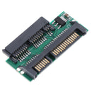 1.8" Micro SATA MSATA TO 7+9 2.5" SATA Adapter Converter Card Connector 3. Nw
