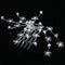 Bridesmaid Crystal Flower Hair Slide Comb Wedding Tiara Headpiece Jewelry
