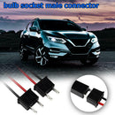 1Pair Universal H7 Bulb Socket Male Adapter Connector for Car Headlight Fog Lamp