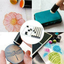 40Pcs/Set Sponge Finger Dauber Ink Pad Children Painting New Graffiti Smud X4Q8