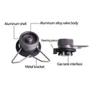 Outdoor Camping Burner Adaptor Gas Tank Converter Connector Portable Lightw