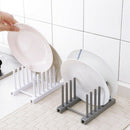 Kitchen Organizer Pot Lid Rack Dish Rrain Rack Spoon Holder Shelf Cutting B M1M4
