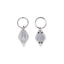 1pcs Mini White Flashlight Key chain LED Light Lamp Key-Ring New 2019