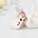 Christmas Snowman Brooch Corsage Gifts Banquet Pins Decorations Badge New Y