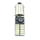8pcs Canbus Car Bulb Free Error Ba9s T4w H6w Led White 4014 24smd 4.8w Led  Q5D7