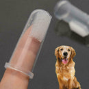 2*Dog Cat Finger Toothbrush,Dental Hygiene Finger Brushes Large-Dog Small M F4V3