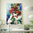 5D DIY Special Shaped Diamond Painting Beauty Cross Stitch Mosaic Craft Kit