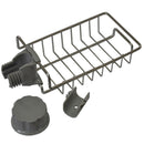 Water Filtering Shelf Stainless Steel Faucet Rack Practical Sponge Holder