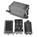 Universal DC 12V Car Marine 6-Way Relay+ 6-Slot Blade Fuse Holder Box Block