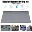Insulation Pad Heat Resistant Soldering Station Silicon Soldering Mat Work  S4V5
