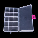15 compartment transparent visible plastic fishing lure box fishing tackle box3C