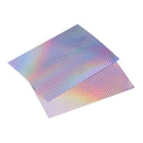 4Pcs Holographic Fishing Lure Tape Adhesive Prism Tape Scales Lure DIY Tools