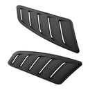 2pcs Scoop Air Flow Intake Car Styling Window Louver Engine Lid ABS Hood Vent