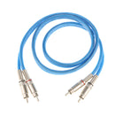 Dual RCA to RCA Audio/Video AV Cord for HDTV/DVD/VCR Stereo Audio Cable Cold