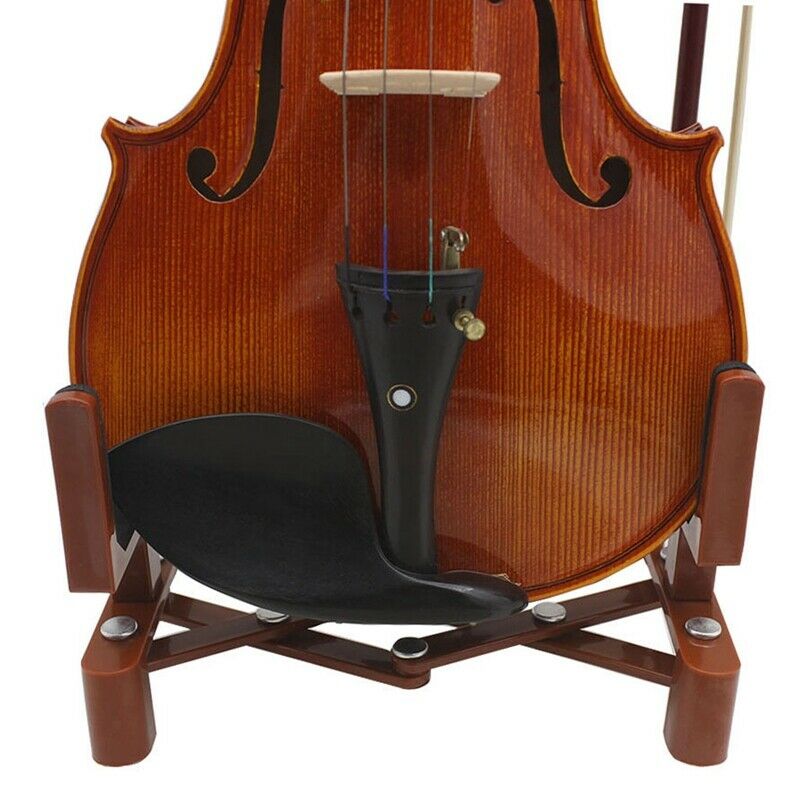 Violin Stand Holder For Full Size 4/4 3/4 1/2 1/4 Plastic Foldable Extended