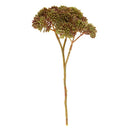 2x Artificial Foliage Succulent Fruit Floral Plant Wedding Garden Decor Brown