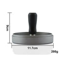 Non-stick BBQ Aluminum Manual Burger Patty Press Hamburger Maker Mold Meat Beef
