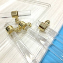 Clear Door Handle Knob Cupboard Kitchen Cabinet Pull T Bar Golden 80mm