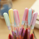2x Cute Highlighter Pen Marker Stationary Point Pen Ballpen 6 Colors ME