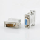 15 Pins VGA Female to 24+1 pin DVI-D Male Video Converter Adapter For Laptop