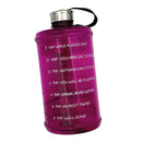 Water Bottle Leak Proof Jug Cup Kettle GYM Hiking Sports 73 oz Purple