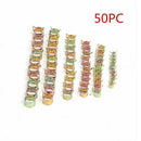 50Pcs Fastener Spring Clip Fuel Water Line Hose Pipe Air Tube Clamps 5/7/6/8/9mm