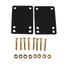 Skateboard Hardware Set Rubber Riser Pads 3mm and Mounting Screws Bolts Nuts Set