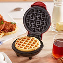 Mini Electric Waffle Maker Round Non-stick Baking Breakfast Egg Cake Frying Pan