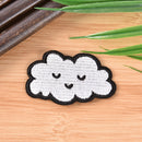 Cloud patches for clothing iron on embroidered sew applique DIY accessories BX