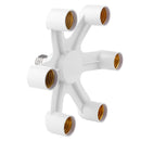 E27 TO 6 E27 LED Bulb Socket Adapter Splitter Lamp Base Converter Light Holder
