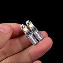 2pcs T5 Car Auto LED smd 3528 Wedge LED Light Bulb Lamp dash board Light red BX