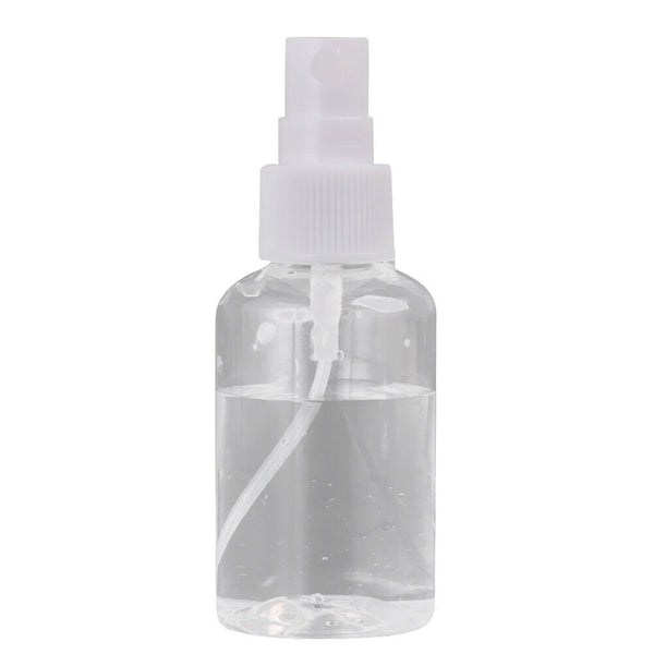 6pcs Transparent Empty Spray Bottles Plastic Refillable Perfume Containers