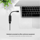 Type-C to HDMI Adapter Aluminum Alloy 4K 2K 30Hz HD HDMI Converter (Black) A