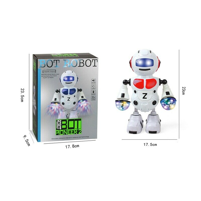 Singing and Dancing Robot Toys Xmas Gifts for Boys and Girls,Robot Kids Tod T6U2