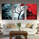 3Pcs Canvas Home Decor Wall Abstract Art Painting Picture Abstract 40x60cm
