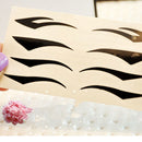 4 Pairs Temporary Rock Eye Tattoo Eyeshadow Stickers Eyeliner Mak.AU