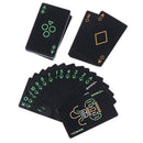 Black Luminous Fluorescent Poker Cards Playing Card Glow In The Dark 3C