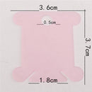 20 pcs Embroidery Floss&Craft Thread Bobbins for Cross Stitch*Sewing Supply BX
