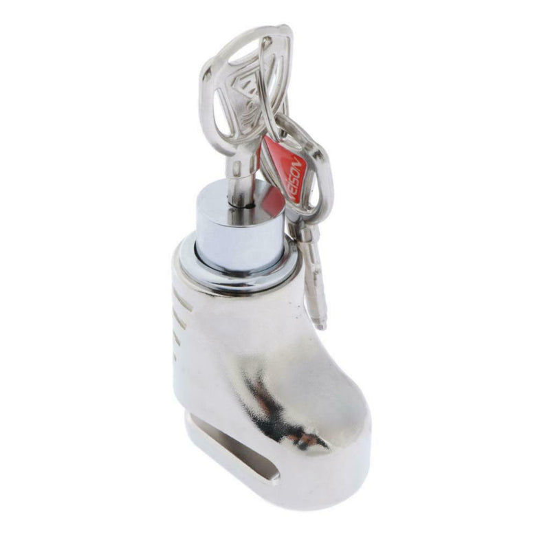 DX10 Metal New Motorcycle Bicycle Antitheft Wheel Disc Brake Lock Security