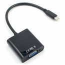 USB3.1 Type C to VGA Adapter Cable USB-C Male To VGA Female Video Transfer  N7P4