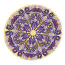 Waterproof Non-slip Round Table Cover Elastic Edged Fitted Table Cloth
