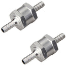 2x 8MM Non-Return One Way 5/16 inch Air Fuel Oil Check Valve crude oil engi