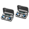 4pcs Wireless F9 Bluetooth Earphone  5.0 LED Display Waterproof Earbud Stereo