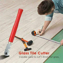 Tipped Glass Diamond Tile Cutter 6 Wheels Steel Ferrule Cutting Craft Hand Tool^