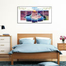 5pcs 5D DIY Full Drill Diamond Painting Ring Lake Water Cross Stitch Crafts Kits