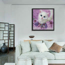 5D DIY Full Drill Diamond Painting Cat Cross Stitch Embroidery (30x30cm)